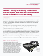 Technical brief - Fonte minérale : élimination des vibrations dans les machines de production pour une vitesse accrues