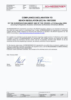 REACH - Konformität