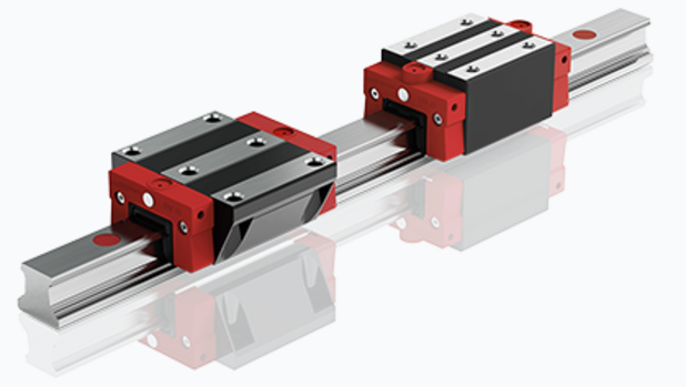 Guida profilata con rulli - MONORAIL MR