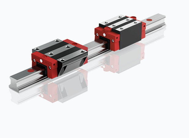 Profile rail guideway with rollers – MONORAIL MR