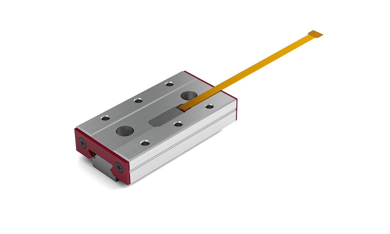 MINISLIDE MSQscale de SCHNEEBERGER: aúna las funciones de guía y medición