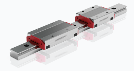 SCHNEEBERGER MINIRAIL – maintenance-free thanks to the integrated lubricant reservoir