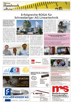 Erfolgreiche ROGA für Schneeberger AG Lineartechnik