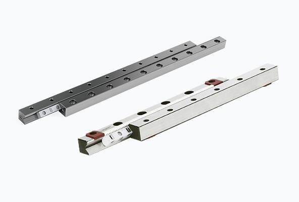 Cross roller guideway type RNG - optional type with integrated cage control