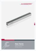 Gear racks Mounting instruction - Standard and customised