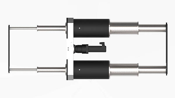 4-stage AM telescope actuator as a dual system