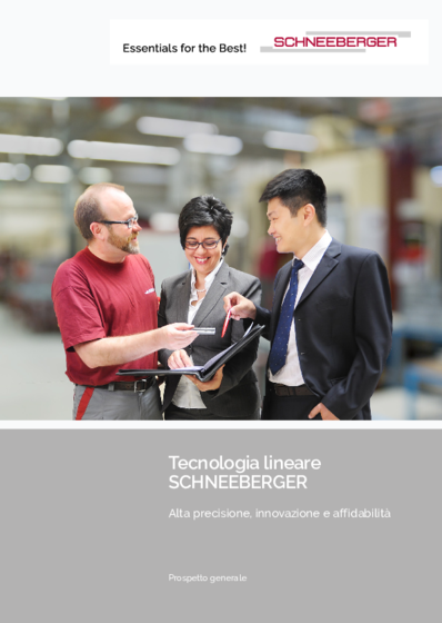 公司宣传册 - 公司宣传册 Schneeberger
