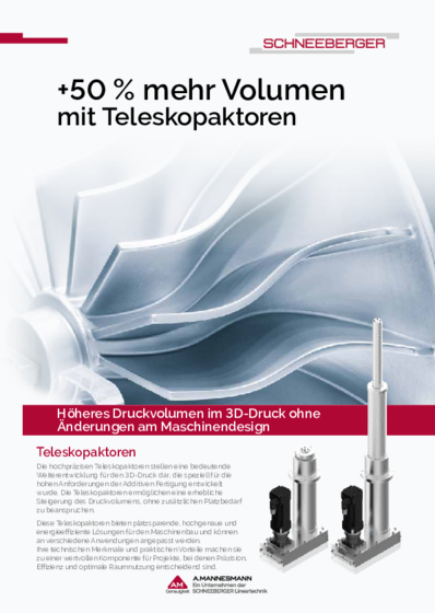 Flyer Teleskopaktoren - 
