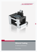 Mineral casting - Product catalog - Module for creative solutions