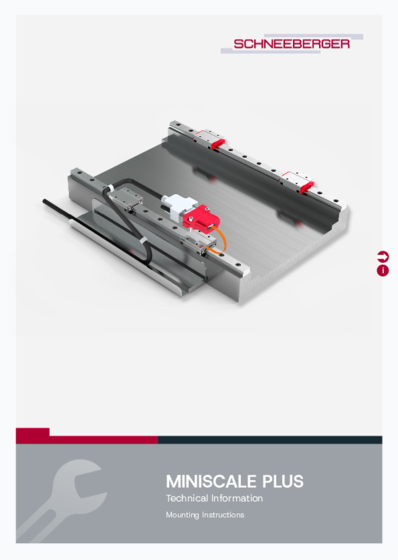 MINISCALE PLUS Montageanleitung - Montageanleitung / Technische Informationen