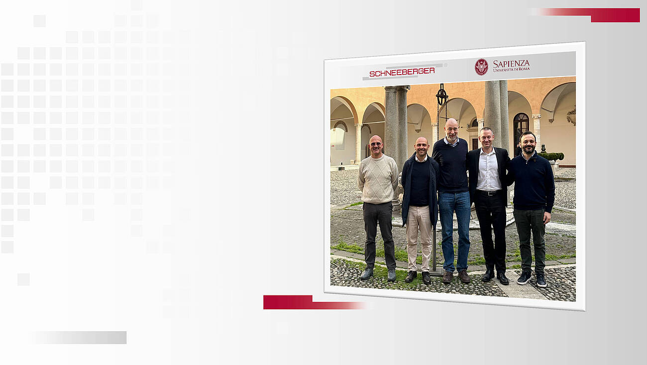 SCHNEEBERGER partners with Sapienza Università di Roma