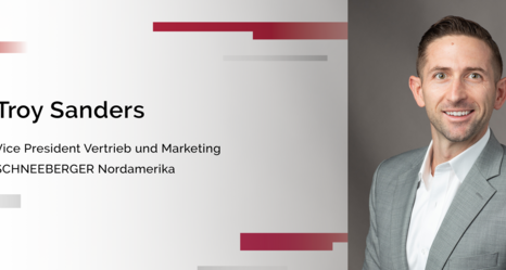 Neuer VP für Vertrieb und Marketing bei SCHNEEBERGER Nordamerika