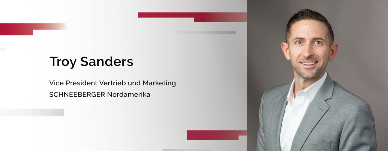 Neuer VP für Vertrieb und Marketing bei SCHNEEBERGER Nordamerika Neuer VP für Vertrieb und Marketing bei SCHNEEBERGER Nordamerika