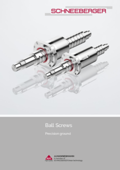 Ball Screws - Product catalog