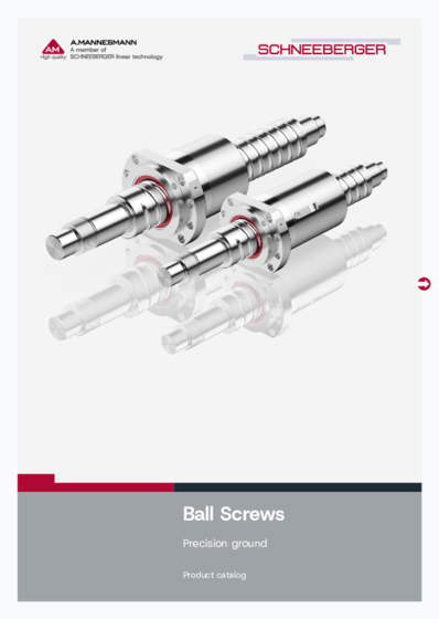 Ball Screws - Product catalog - Precision ground