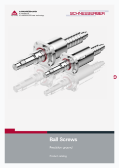 Ball Screws - Product catalog