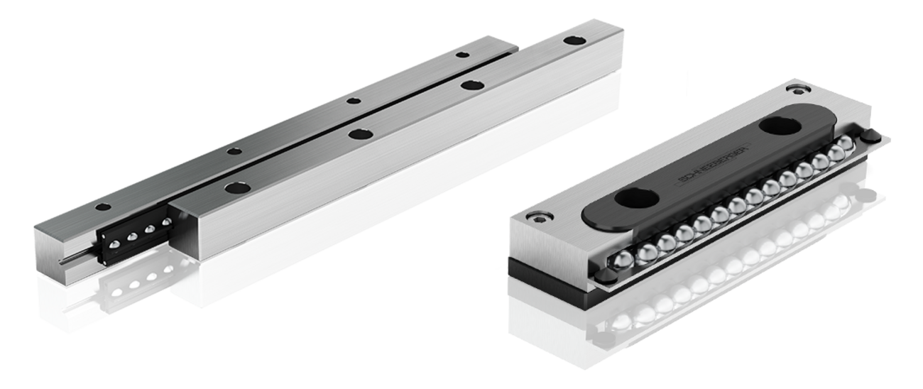 SCHNEEBERGER Unidades de recirculación - Carreras ilimitadas en movimientos lineales