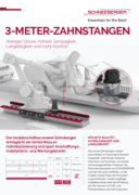 Flyer 3-Meter Zahnstangen - 
