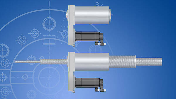 Extreme space gain of up to 386% through 4-stage design