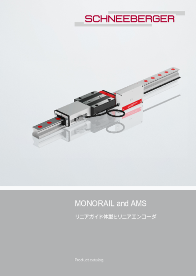 MONORAIL y AMS - Catálogo de productos - Guías perfiladas y sistemas de medición integrados