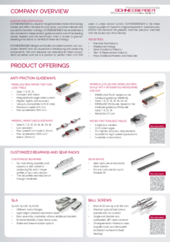 Flyer: company & products