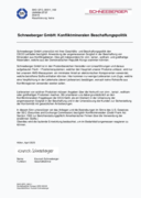 Conflict Minerals procurement Policy - SCHNEEBERGER GmbH, German
