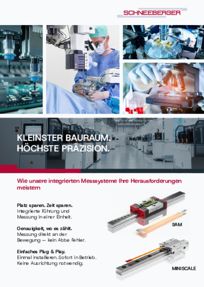 Flyer SAM & MINISCALE (German) - 