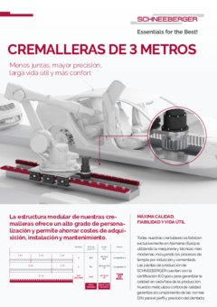 CREMALLERAS DE 3 METROS