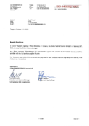 Confirmation Russia Sanctions - SCHNEEBERGER AG - 