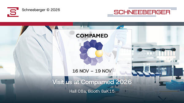 SCHNEEBERGER at Compamed 2026