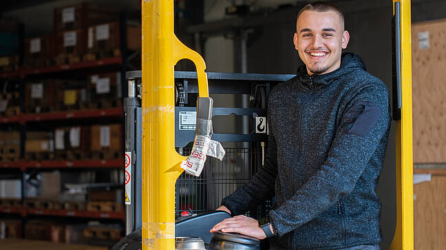 Lehre als Logistiker*in EFZ Lager 2027