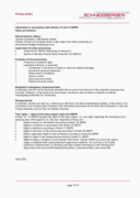Art. 13 and 14 - Video surveillance SCHNEEBERGER GmbH - Germany - 