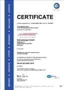 ISO 50001:2018 Energy – Management - Höfen, Bessenbach, Magdeburg, Germany, Certificate in English