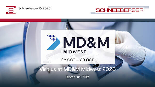 SCHNEEBERGER at MD&M Exhibition