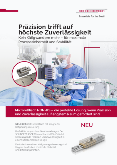 Type NDN-KS micro frictionless table - 