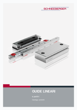 Guide Lineari - Catalogo dei prodotti