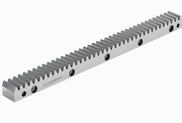 Cremagliere standard da con dentatura dritta
