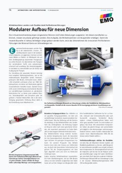 SCNEEBERGER MONORAIL MR profiled linear roller guideways (article in german)