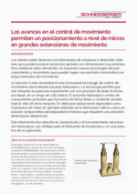 Ficha técnica - Los avances en el control de movimiento permiten un posicionamiento a nivel de micras en grandes extensiones de movimiento