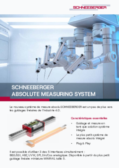 Système de mesure absolu SCHNEEBERGER