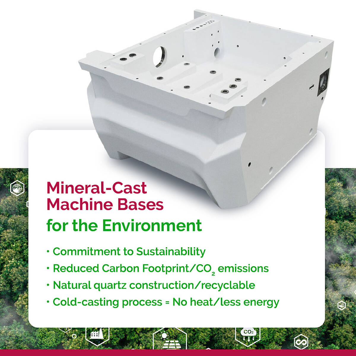 Mineral casting SCHNEEBERGER