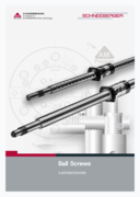 AM Ball Screws (AMBS) - Precision components for transmission of motion and power at maximum efficiency