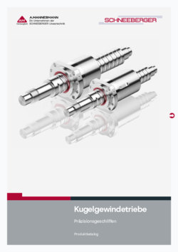 Kugelgewindetriebe - Produktkatalog