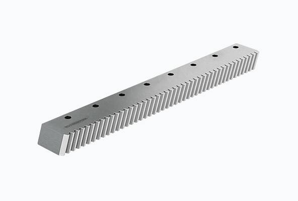 Cremagliere standard da con dentatura elicoidale