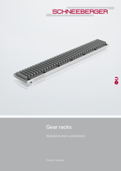 Gear racks - Product catalog
