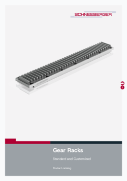 Gear racks - Product catalog