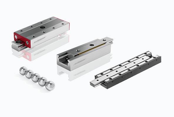 Micro frictionless tables with ball cages