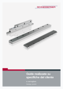 Guide realizzate e cremagliera Catalogo dei prodotti - Guide realizzate su specifiche del cliente e cremagliera