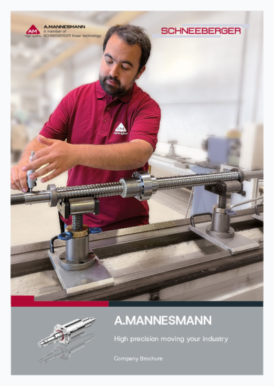 AM Company Profile - Company Brochure of A.MANNESMANN