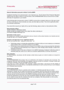 Art. 13 and 6 - Contact form website - SCHNEEBERGER GmbH - Germany - 